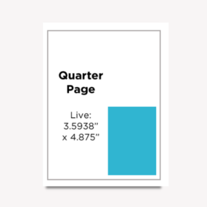 Quarter Page Ad