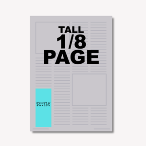 Eighth Page Ad
